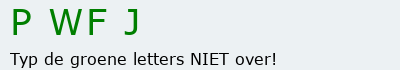 Bevestigingscode