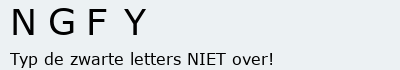 Bevestigingscode