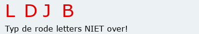 Bevestigingscode