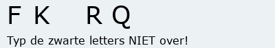Bevestigingscode