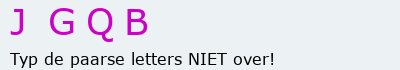 Bevestigingscode