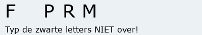 Bevestigingscode