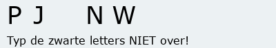 Bevestigingscode