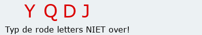 Bevestigingscode