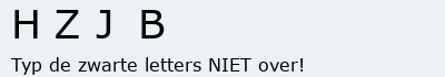 Bevestigingscode