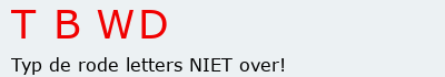 Bevestigingscode