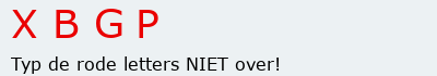 Bevestigingscode