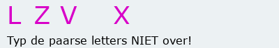 Bevestigingscode