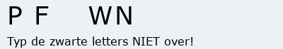 Bevestigingscode