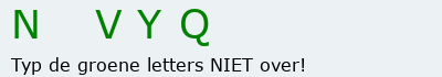 Bevestigingscode
