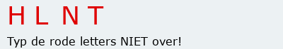 Bevestigingscode