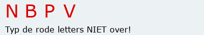 Bevestigingscode