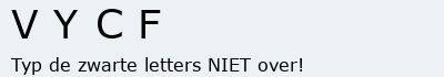Bevestigingscode