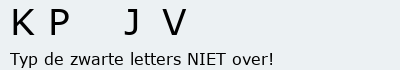 Bevestigingscode
