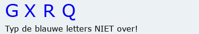 Bevestigingscode