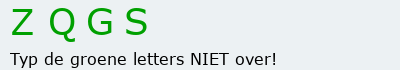 Bevestigingscode