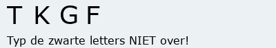 Bevestigingscode