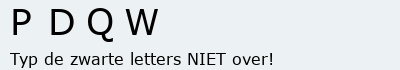 Bevestigingscode