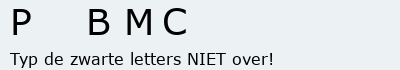 Bevestigingscode