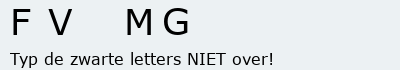 Bevestigingscode