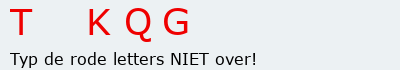 Bevestigingscode