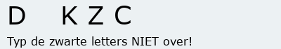 Bevestigingscode