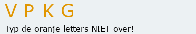 Bevestigingscode