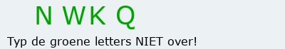 Bevestigingscode