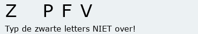 Bevestigingscode