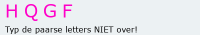 Bevestigingscode