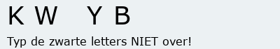 Bevestigingscode