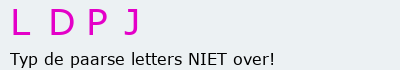 Bevestigingscode