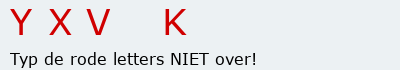 Bevestigingscode