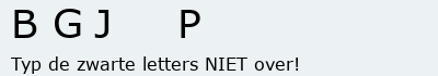 Bevestigingscode