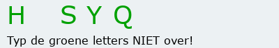 Bevestigingscode