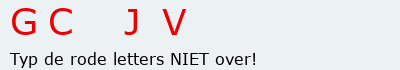Bevestigingscode