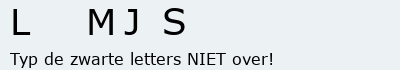 Bevestigingscode