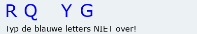 Bevestigingscode