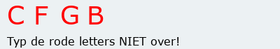 Bevestigingscode
