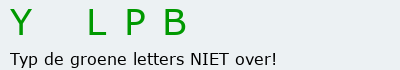 Bevestigingscode