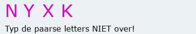 Bevestigingscode