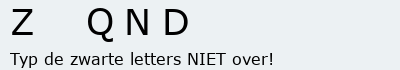 Bevestigingscode