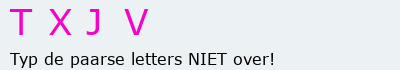 Bevestigingscode