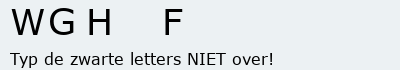 Bevestigingscode