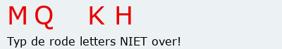 Bevestigingscode