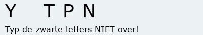 Bevestigingscode