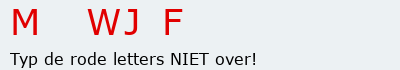 Bevestigingscode