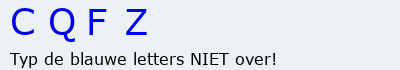 Bevestigingscode