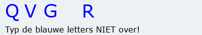 Bevestigingscode