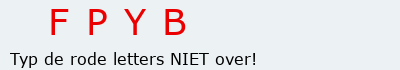 Bevestigingscode
